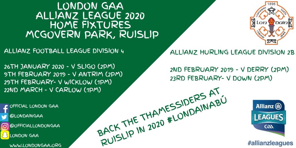 London GAA tweet media
