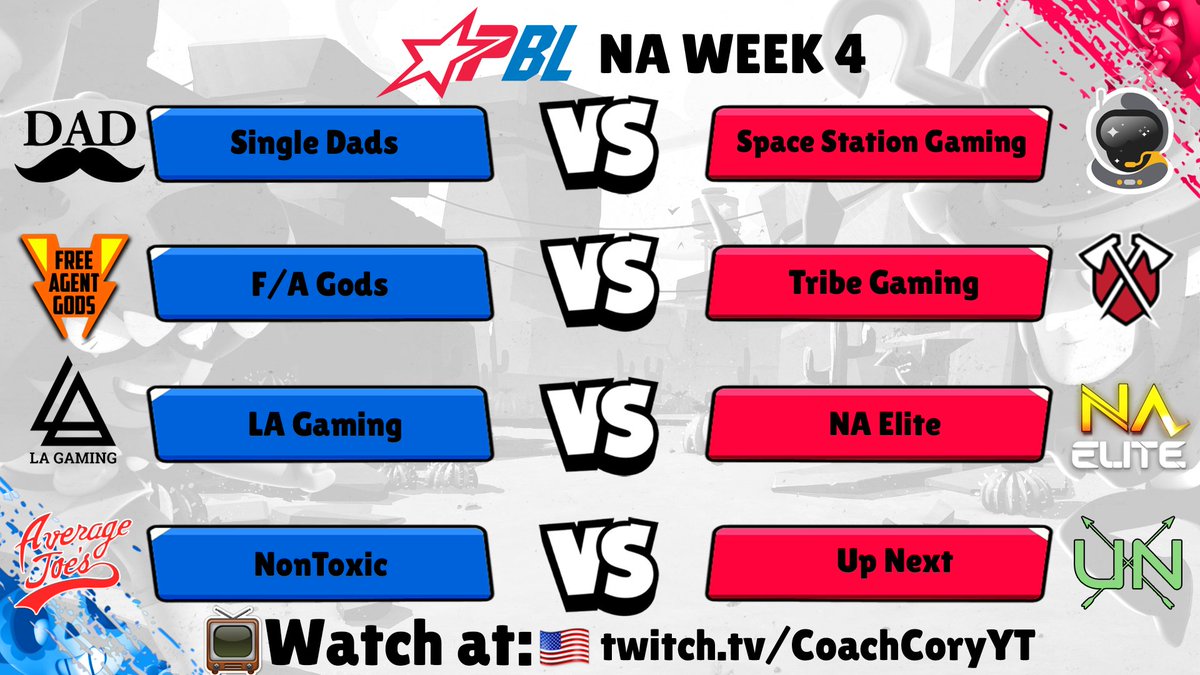 ProBrawlLeague's tweet image. The action continues! Now LIVE with PBL NA 🌎

Can @SpacestationGG and @TribeGaming remain undefeated?? 🧐

📺: twitch.tv/coachcoryyt