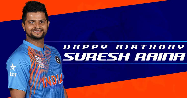Happy Birthday suresh raina 