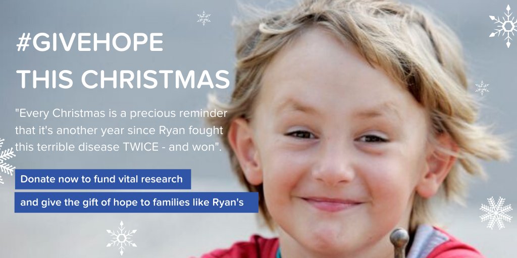 NeuroblastomaUK's tweet photo. Ryan was first diagnosed with neuroblastoma when he was just three years old. He was given a 5% chance of survival and doctors told his parents that he may not live to see Christmas. 
Please donate today to #GiveHope to families like Ryan's this Christmas. https://t.co/l1dBSjkZmR https://t.co/2SHjEcnRPq