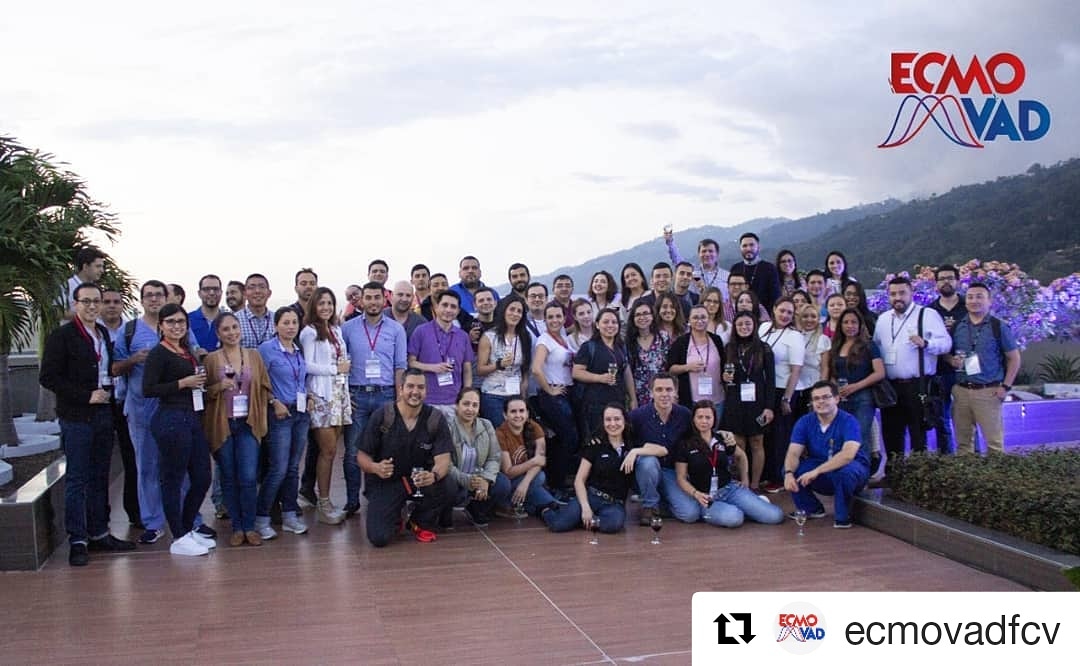 ElsoLatam's tweet photo. Felicitamos al equipo de #ECMO y #VAD de la @fcvcolombia por su más reciente curso internacional de especialistas de #ECMO, liderado por nuestro Chair de Latinoamérica, @demotucordis.

Desde #ELSOLATAM deseamos éxitos a los participantes y destacamos su deseo de mejorar. https://t.co/g4De6P7UcK