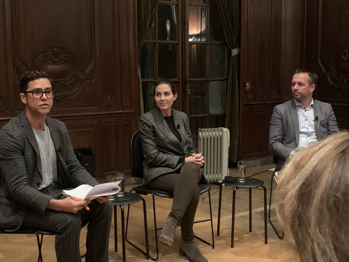 ACG_USA's tweet image. At the end of the #draftzero workshop, the @ACG_USA, @1014nyc and @BerlinPartner host a discussion on how cities can find new points of cooperation.