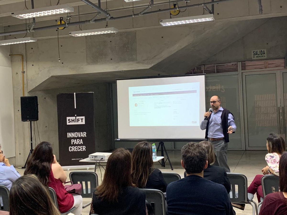 VictorVignale's tweet photo. Presente en la #shifttalk poniendo nuestro granito de arena para contribuir a la diversidad en el mundo de la innovación. 
@SpencerStuart @SHIFTinnovacion @botta_carolina https://t.co/ISTFljmm7o