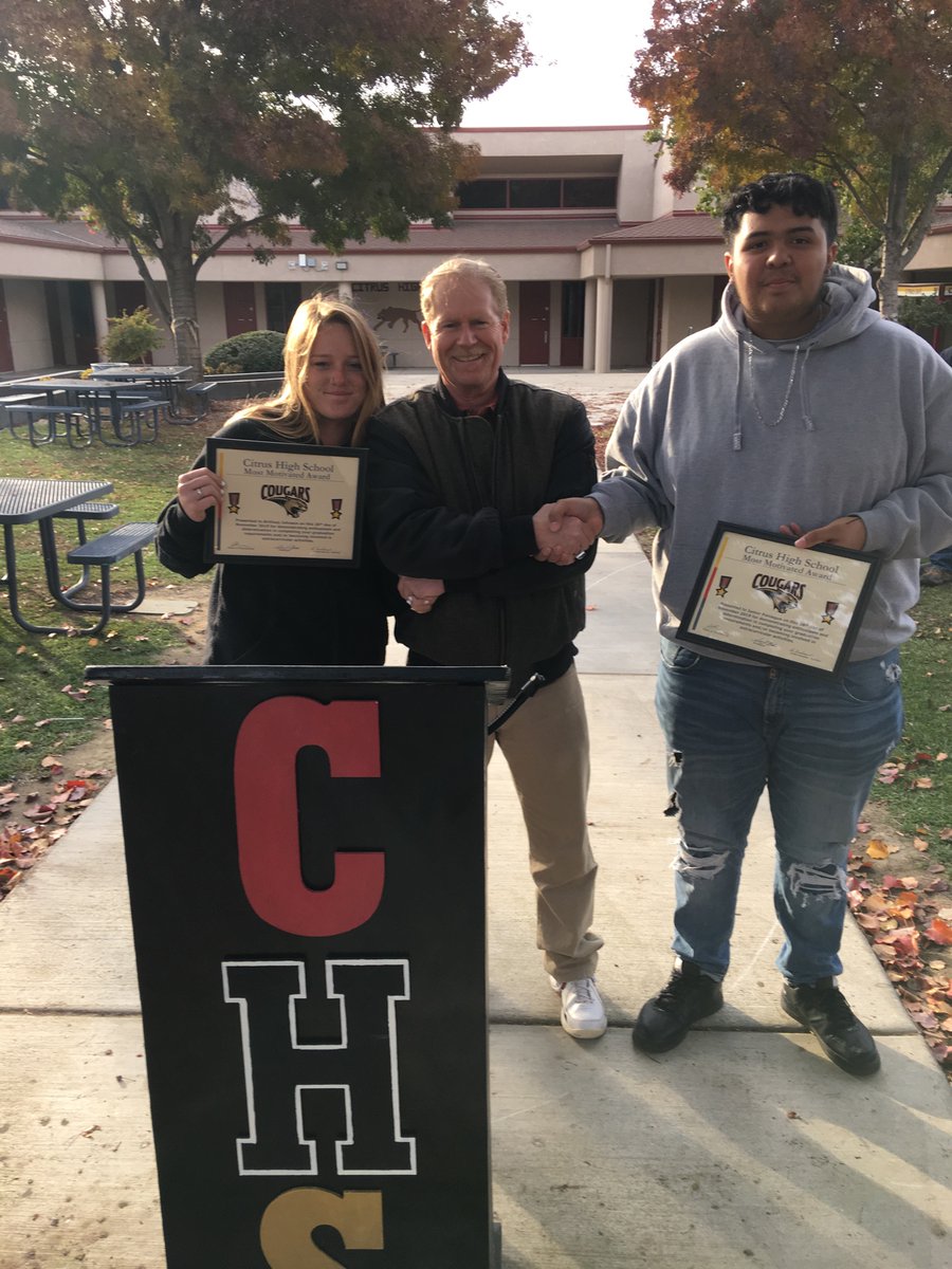 citrus_high's tweet photo. Students being honored for being Citrus STRONG https://t.co/0JCRoe2CUH