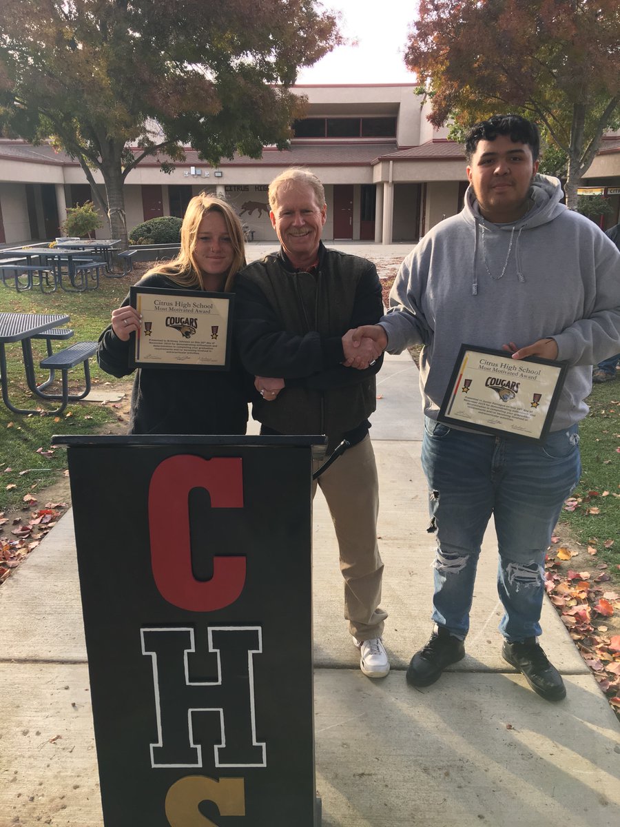 citrus_high's tweet photo. Students being honored for being Citrus STRONG https://t.co/0JCRoe2CUH