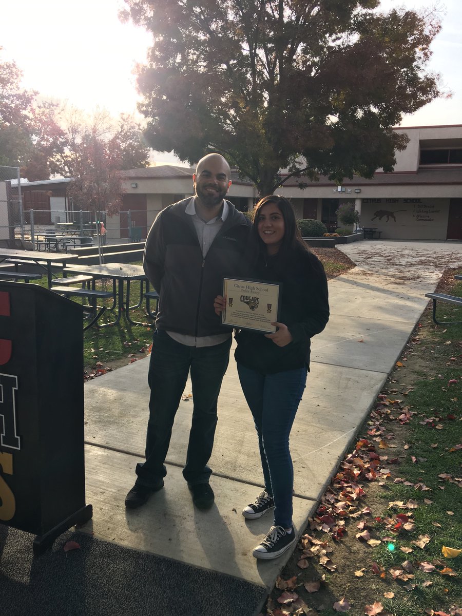 citrus_high's tweet photo. Students being honored for being Citrus STRONG https://t.co/0JCRoe2CUH