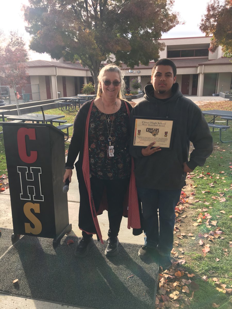 citrus_high's tweet photo. Students being honored for being Citrus STRONG https://t.co/PXAcPac1hA