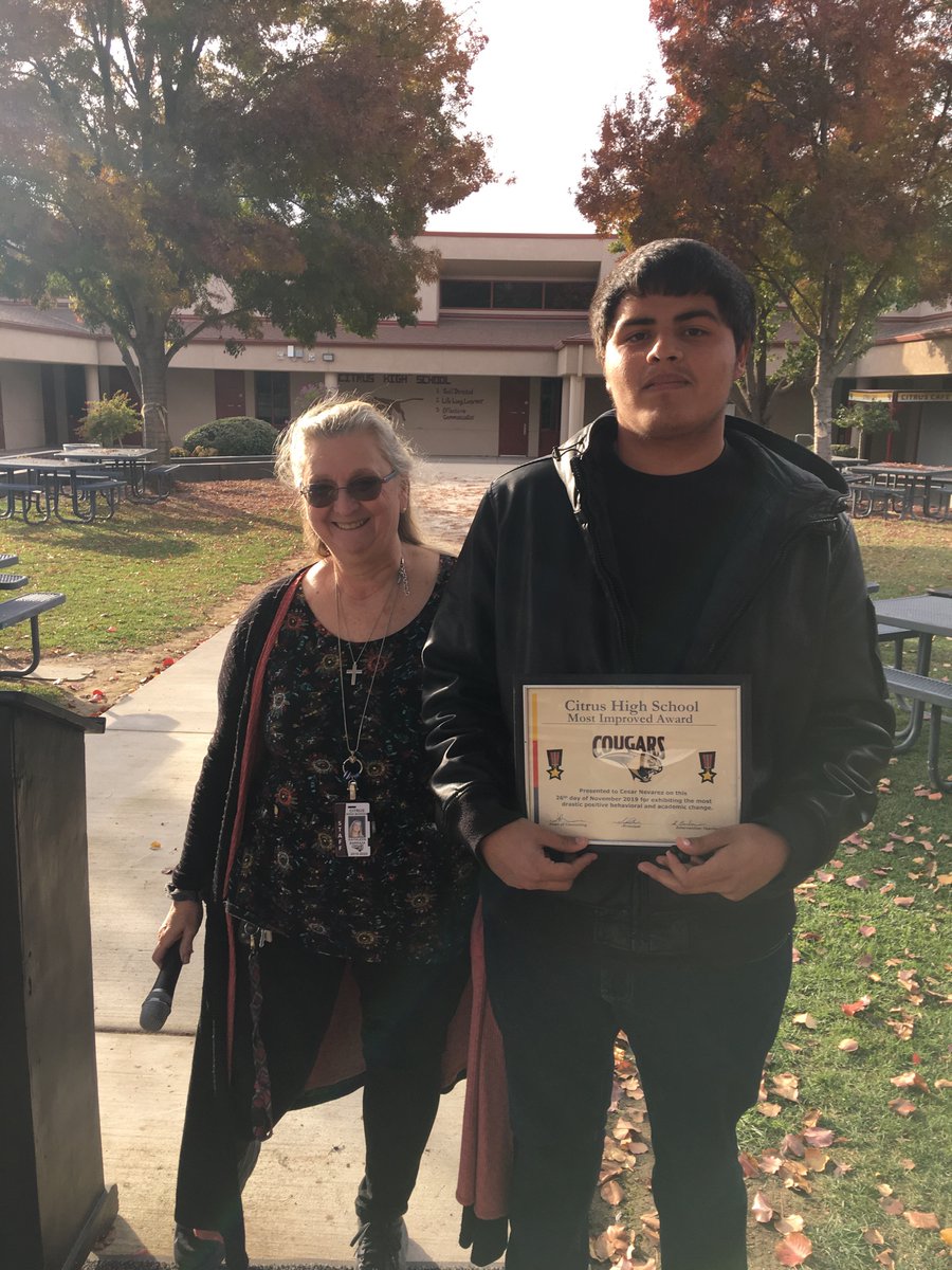 citrus_high's tweet photo. Students being honored for being Citrus STRONG https://t.co/VIvH3aPQRZ