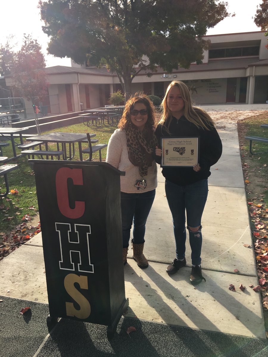 citrus_high's tweet photo. Students being honored for being Citrus STRONG https://t.co/VIvH3aPQRZ