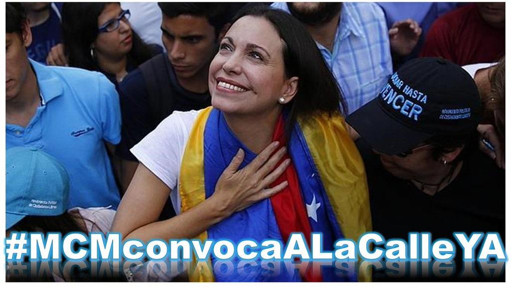 Vzla_RT_RT's tweet photo. Una luz de esperanza para Venezuela!!! #MCMconvocaALaCalleYA. 

@MariaCorinaYA @VenteVenezuela @PrensaMCM https://t.co/h6dfxiPbrb
