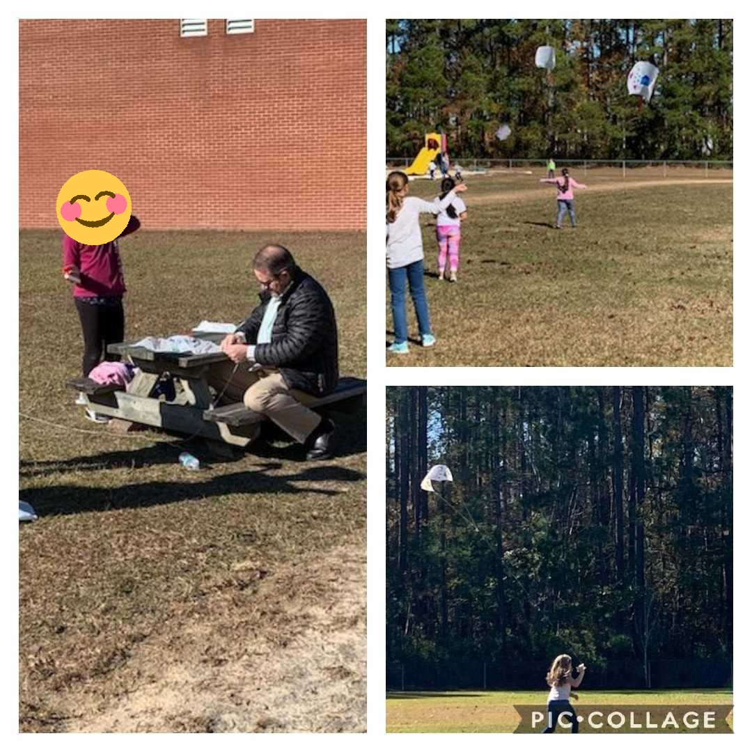 rgfriebel's tweet photo. Stephen from #craventech stopped by @WJGurganus to teach students how to fly (and repair ๐) the kites that they designed. Plus, it's always great to get to schools to remember who we work for. #NeedToDoItMoreOften https://t.co/Ww4aRjfO3k