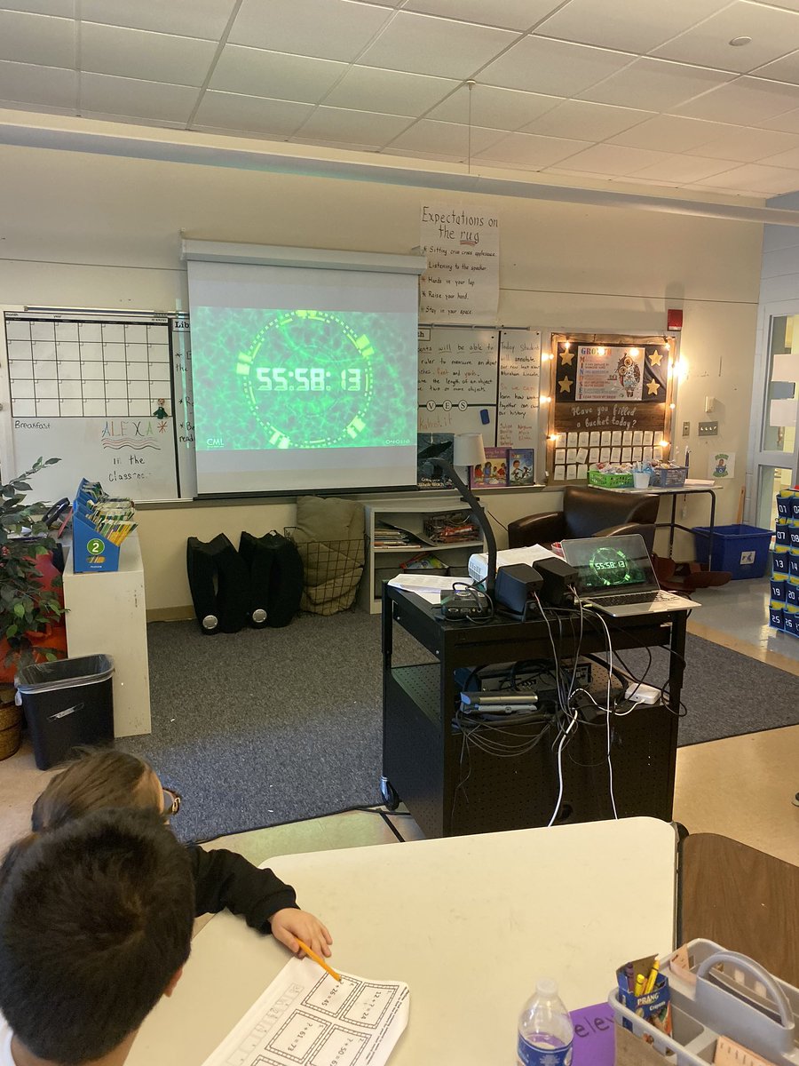 NickSiudela's tweet photo. We had a blast today attempting an #escaperoom in our classroom. #studentengagement #STEM Second grade was using their math skills to solve word problems before our big benchmark next week. #hardworkpaysoff #studentsuccess @frps_Letourneau https://t.co/RRR2BiL71q