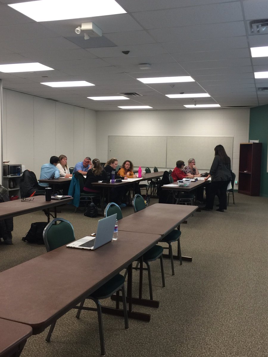 Assistant Superintendent Annalee Nutter <a href="/annaleeskinner/">Annalee Nutter</a> working with <a href="/FMPSD/">Fort McMurray Public School Division</a> Inspiring Leaders Group.  Leadership identity is the topic of the evening.  #lifelonglearning #ymm