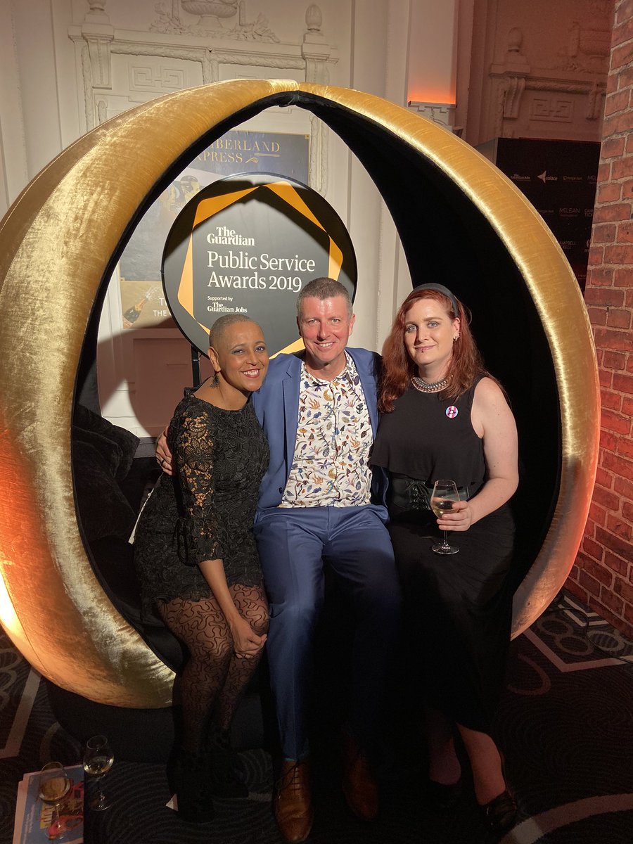 Two Inspiring woman I met at the Guardian Public Services Awards 2019!