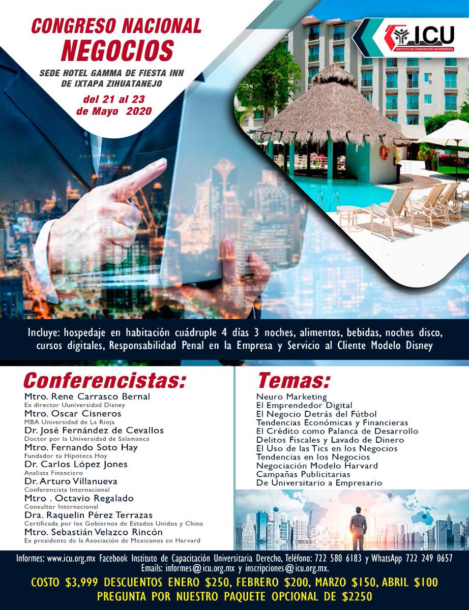 Instituto de Capacitacion Universitaria (@institutodecap2) on Twitter photo 