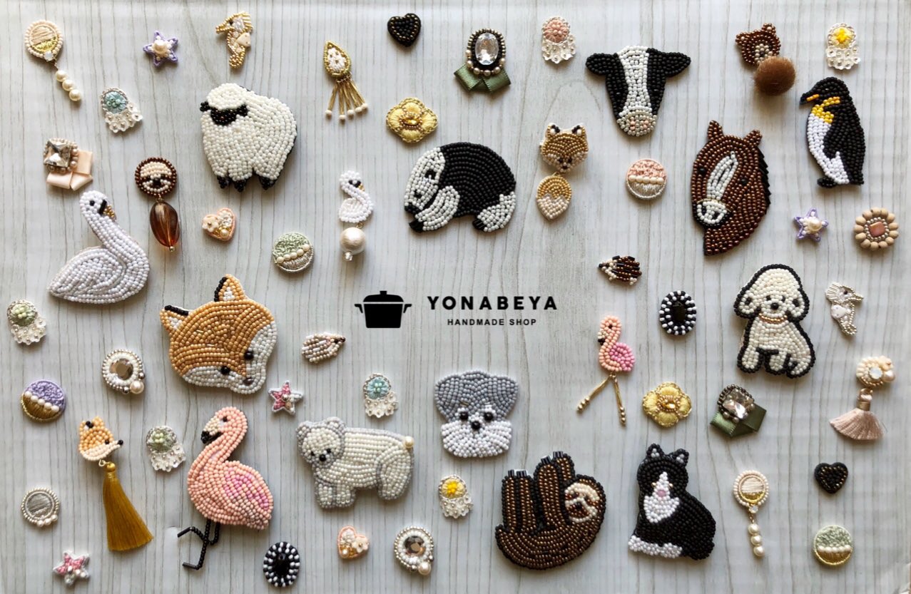 送料無料 お YONABEYA  X: on イヤリング・ノンホールピアス