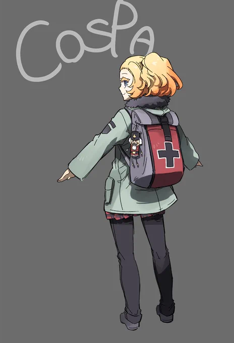 こういうアイテムって、たとえば幼女戦記だとミリ系と合わせたり、ターニャ的なものをセレクトして、わかる人にだけわかってもらえる私服コスみたいにできるから素敵。 https://t.co/9jsNB0TOBB 