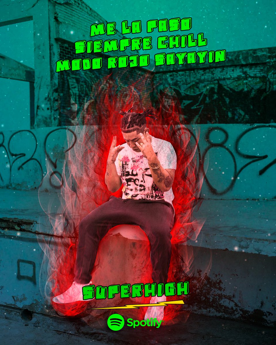 🔥Siempre chill modo rojo sayayin 🔥

🚀Superhigh estará disponible de las 00:00 horas este viernes. Dale Pre-Save en <a href="/Spotify_LATAM/">Spotify LATAM</a>  aquí 👉ffm.to/superhigh_skft #TrapPeru #Trap
