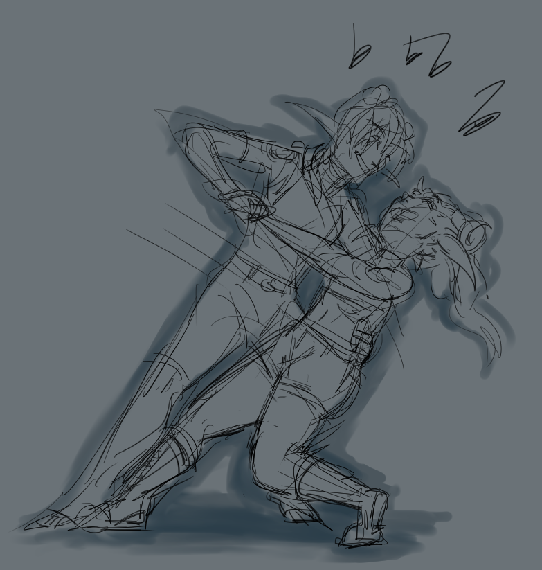 pennadraws's tweet photo. Nelfember Day 9: Dancing/Ball
#nelfember #nelfember2019 
Iro showing Mielle how Gilneans dance. The only parts she really cares about is the romantic dipping. @vladadraws https://t.co/CYio5Fqk8I