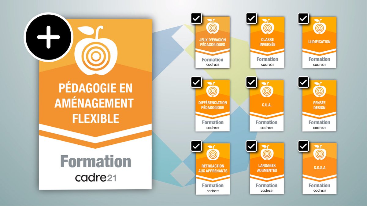 LeCADRE21's tweet photo. Issue d'une collaboration avec deux professeurs de  @EducationUQAM, notre formation #PAF est maintenant accessible en ligne en entier! Découvrez comment l'aménagement flexible d'une classe amène une réflexion profonde sur les pratiques pédagogiques. 
💡👉https://t.co/iJXW2gERKX https://t.co/PiXgTgq1KH