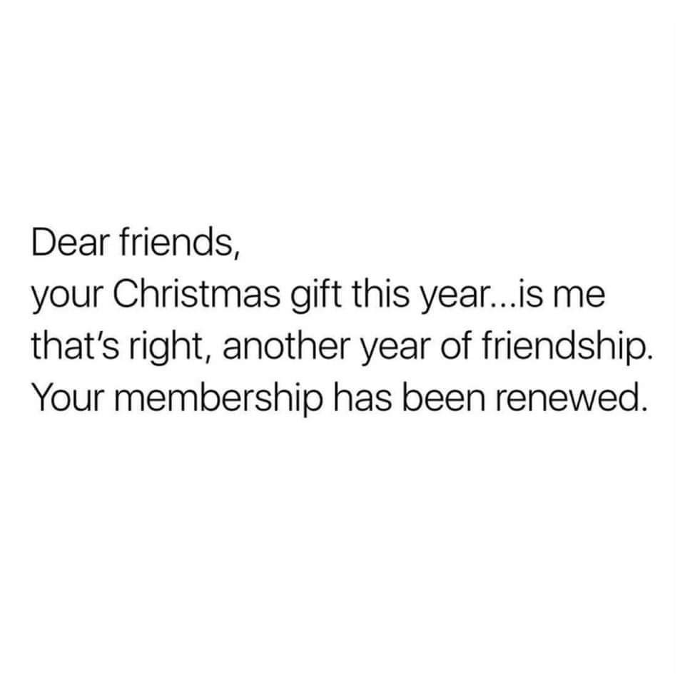 sqrlb8's tweet photo. Money is too tight for materialistic things this year - but my friendship is free to all that want it. 💖 #NoRefunds #NoExchanges https://t.co/2INaB66ZNh