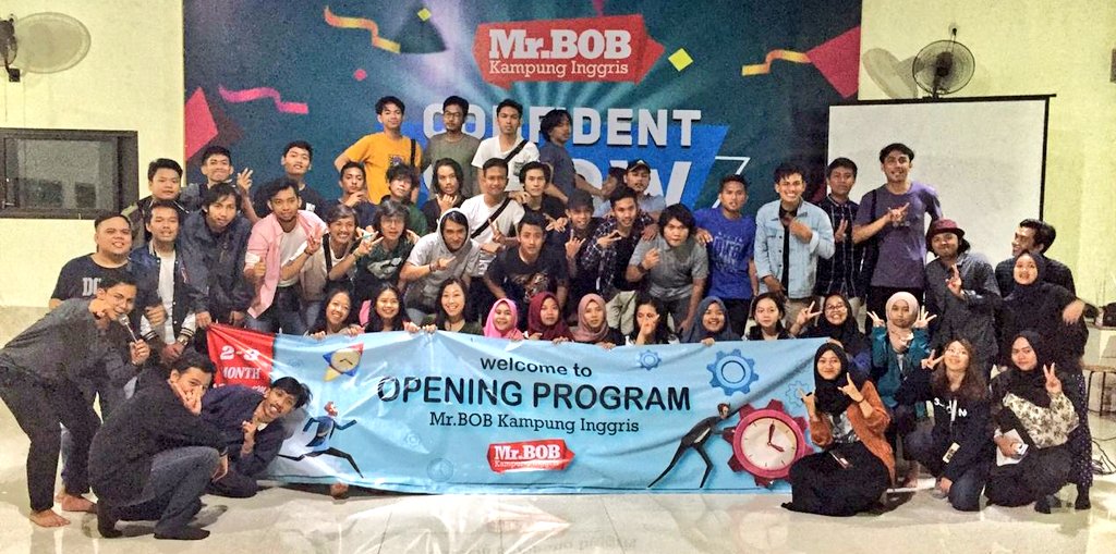 dwirachma111's tweet photo. Opening Program #3monthprogram @MrBobPare https://t.co/8P0hrv0izN