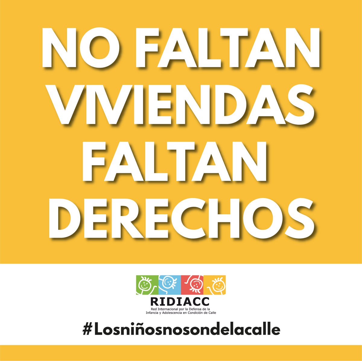 Luchemos entre todos por los derechos de niños, niñas y adolescentes en situación de calle 
#losninosnosondelacalle #LosNinosPrimero  #Latinoamerica  #DerechosHumanos
