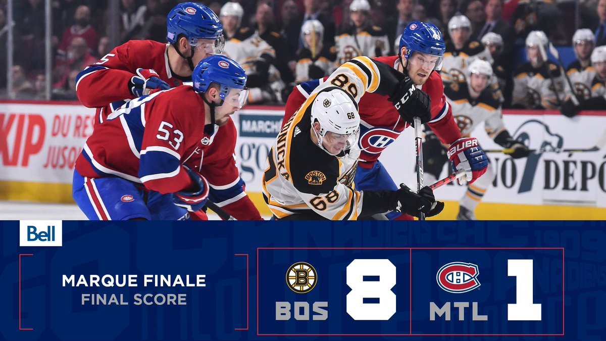 CanadiensMTL's tweet photo. Un match à oublier.

One to forget.

#GoHabsGo https://t.co/pB4kTg4Yau