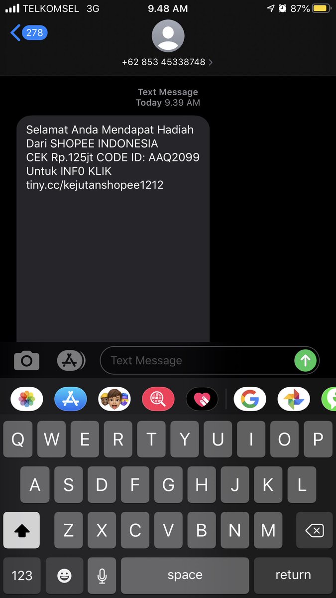 dms_ky's tweet photo. @ShopeeID tolong di tindak lanjuti. Kasian yang ngga ngerti kalo itu tipu2. https://t.co/CC84PC74AY