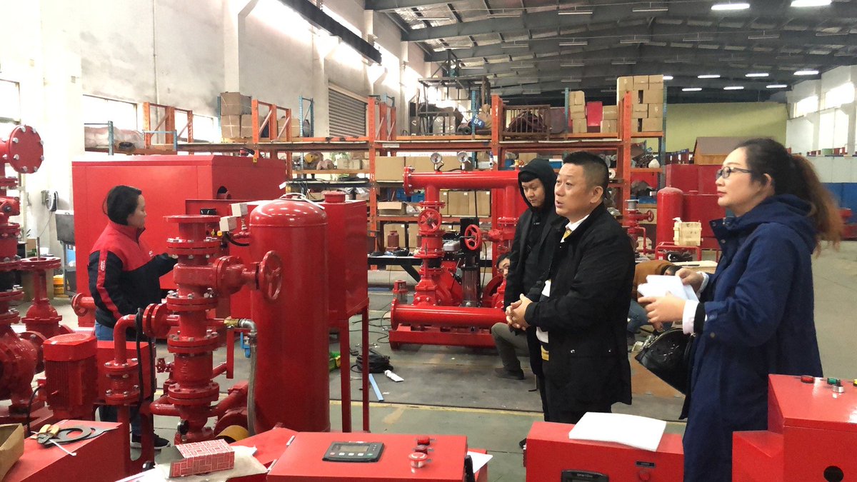 Alicia77116182's tweet photo. Welcome customers from Philippines come to visit our factory. #firesystem #firepump #firefighting #fireinstallation #fireemblem #fireprotect
If you want to visit our factory.Welcome to contact me.
Email:alicia@fire-pump.cn
WhatsApp/Wechat:+8615738826019 https://t.co/u9d5Zf5fOj