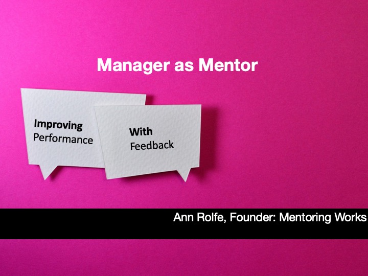 MentoringWorks's tweet photo. If you feel uncomfortable giving feedback, you are not alone. Join Ann Rolfe for the complimentary webinar Improving Performance with Feedback. Details here: https://t.co/TwuGZ58tYs https://t.co/8bWeafn5t7