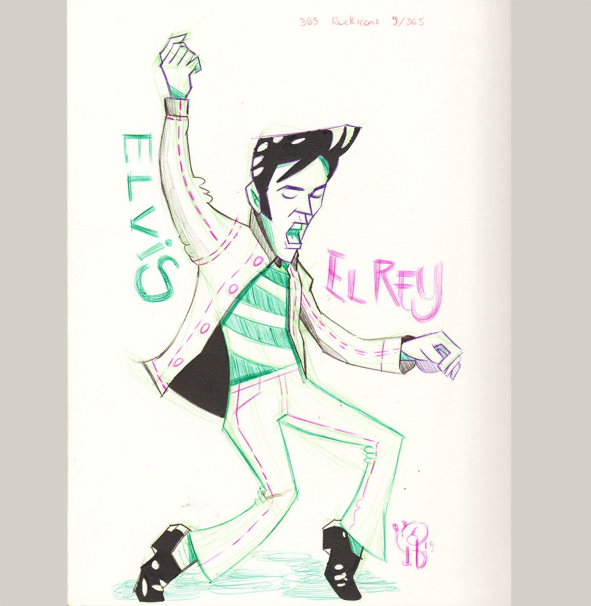 RockIconsRamses's tweet photo. ELVIS PRESLEY
El Rey del Rock and Roll Mr. Elvis Presley
365 RockIcons 9/365
#theking #ElRey #rock #rockandroll #music #sketch #rocksketches #rockicons #rockilustration #rocklegends #ramsesorea #zipactonal #beliomagazine #yuxtapoz #beliomagazine #talentedpeopleinc https://t.co/aAwAPMW6KF