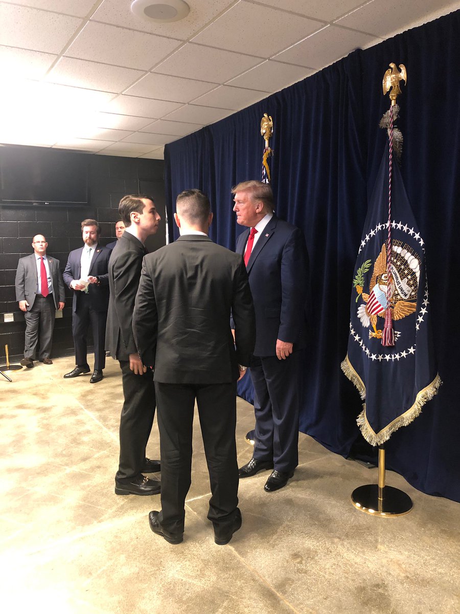 HuckPollack's tweet photo. I thank @realDonaldTrump and his administration for their time and hospitality tonight. 

The President understands the pain of losing a sibling. https://t.co/68coXlQaES