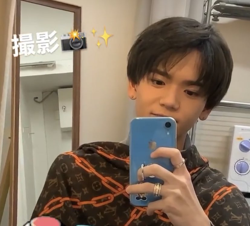 スイーツ柄 ブルー Fantastics 中島颯太 着用 CODY SANDERSON ピアス