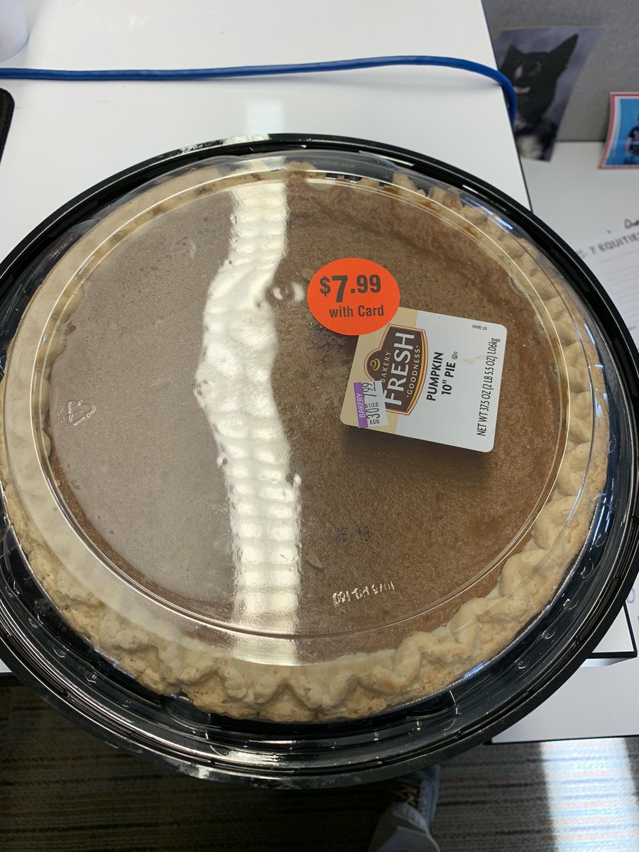 Nadams10's tweet photo. Hey @kroger why was there a datestamp on the actual pie that I bought?? https://t.co/uxSmUzv8wY
