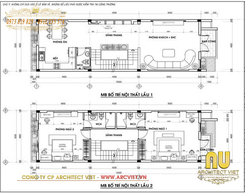 Thiết kế nhà ống 2 tầng đang trở thành một xu hướng được ưa chuộng hiện nay. Với không gian nhà rộng rãi, tiện nghi và thông thoáng, bạn sẽ có nhiều tùy chọn để tạo nên một không gian sống ấm cúng và thoải mái cho gia đình. Hãy để chúng tôi giúp bạn thực hiện ý tưởng của mình.