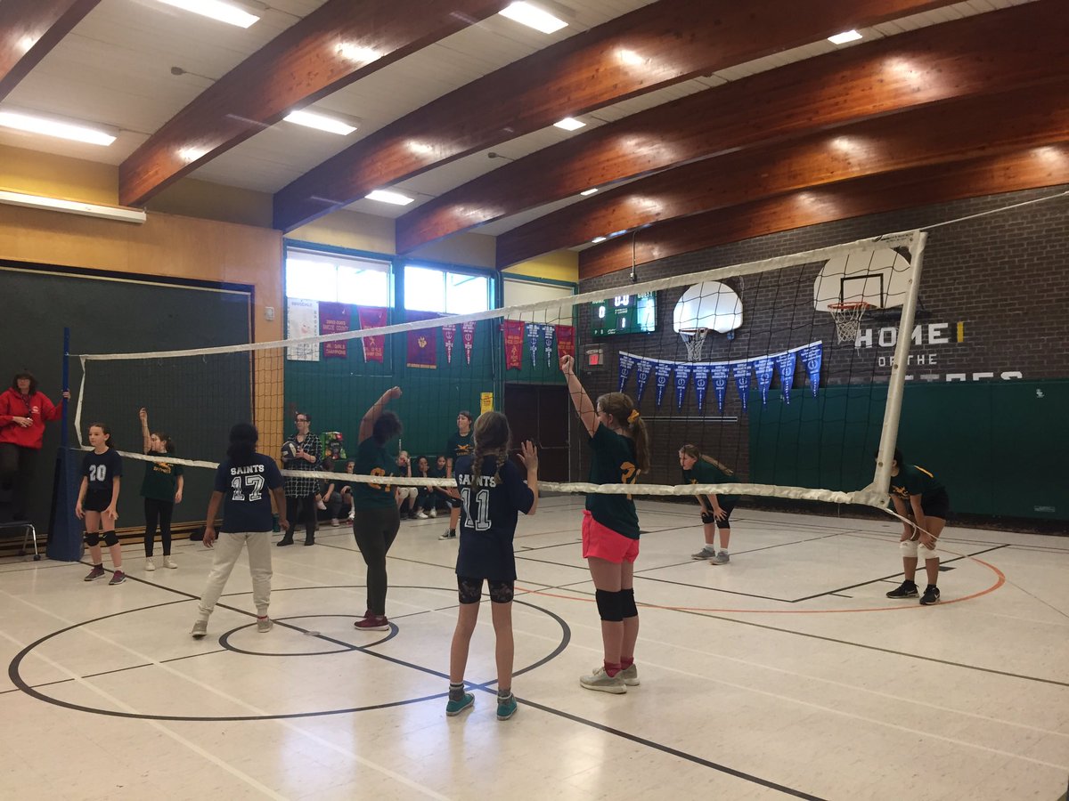 TeamSclater's tweet photo. Between #HPE, nonstop practices and games for @SteeleStreetPS #IGBB #IBVB #JBVB and #JGVB, our gym is booked and this #BNAC Regional Chair couldn’t be happier! Between 7:30 and 5:00, laughter, sweat, collaboration, competition, encouragement, coaching and delight fill the gym. https://t.co/qX5kM5lm1M