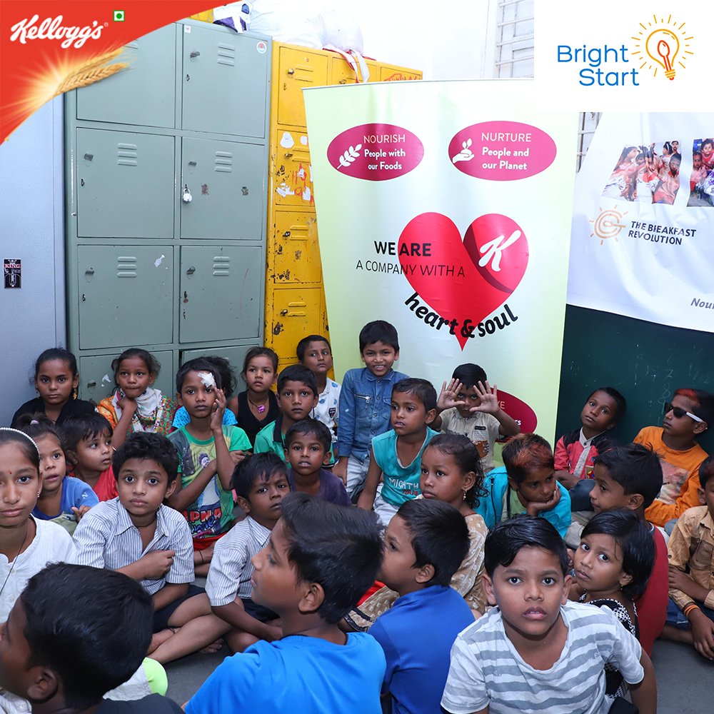 We're proud to announce ‘Bright Start’ - a program to serve underprivileged children nutritious breakfast cereal every day. We're currently serving 5,764 children along with The Breakfast Revolution and Sesame Workshop India. And we hope to reach many more children over time.