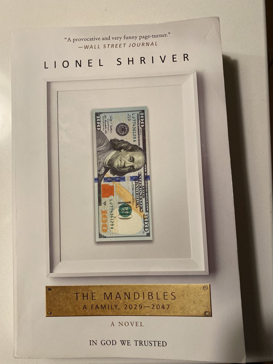 1/ I just finished reading The Mandibles by Lionel Shriver. It is probably the single greatest work of recent fiction that helps you understand why we need Bitcoin and decentralized, private money. What’s more it’s hilarious, readable, and makes for an excellent holiday gift.