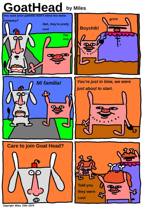 GoatHead Episode 39: The Wurst Tradition
#GoatHead #Webcomic #webcomics 