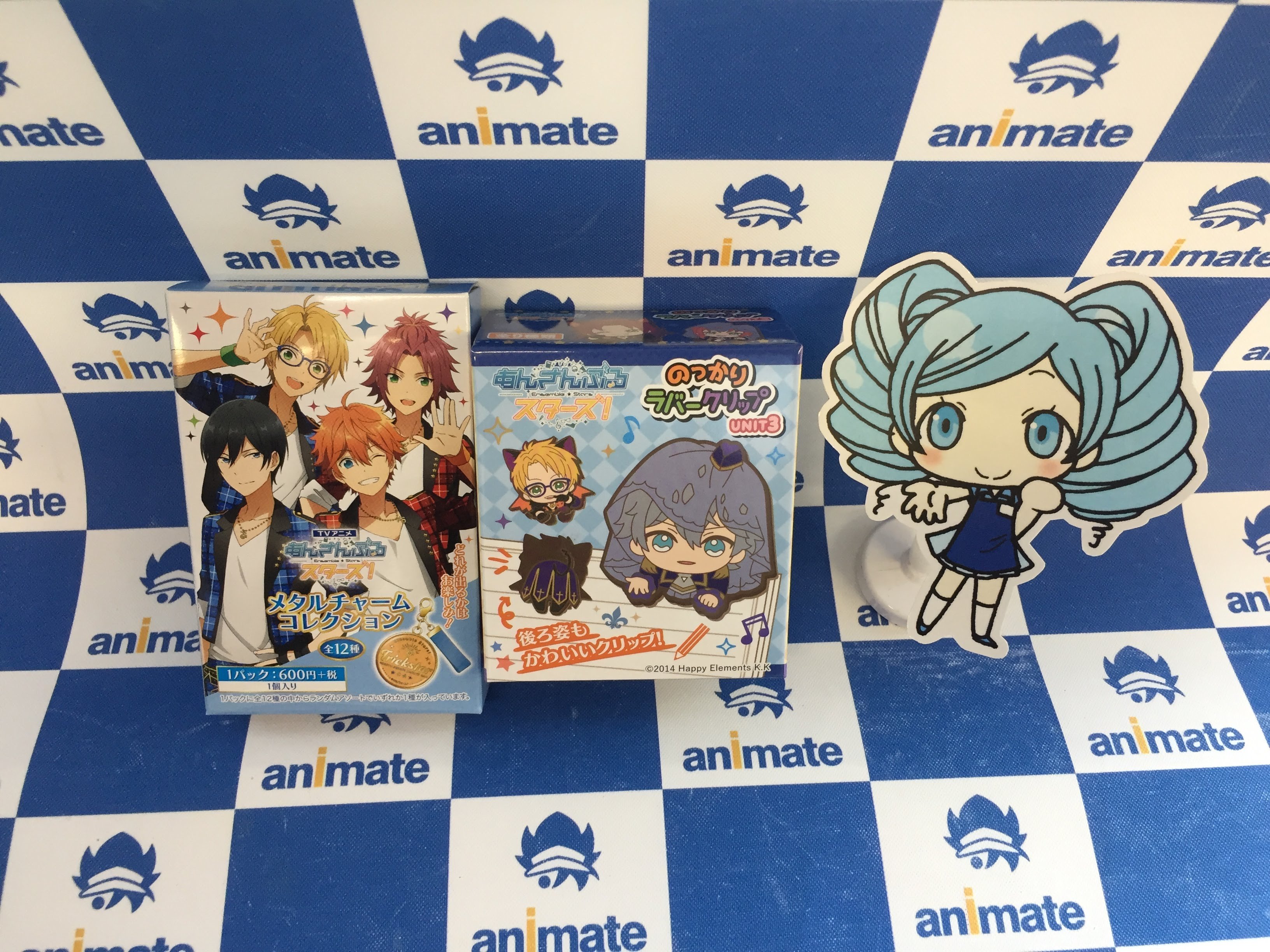 アニメイト浜松 グッズ入荷情報 あんさんぶるスターズ より のっかりラバークリップunit3 Tvアニメ あんさんぶるスターズ より メタルチャームコレクション が本日入荷いたしましたウナ ご来店お待ちしていますウナ あんスタ