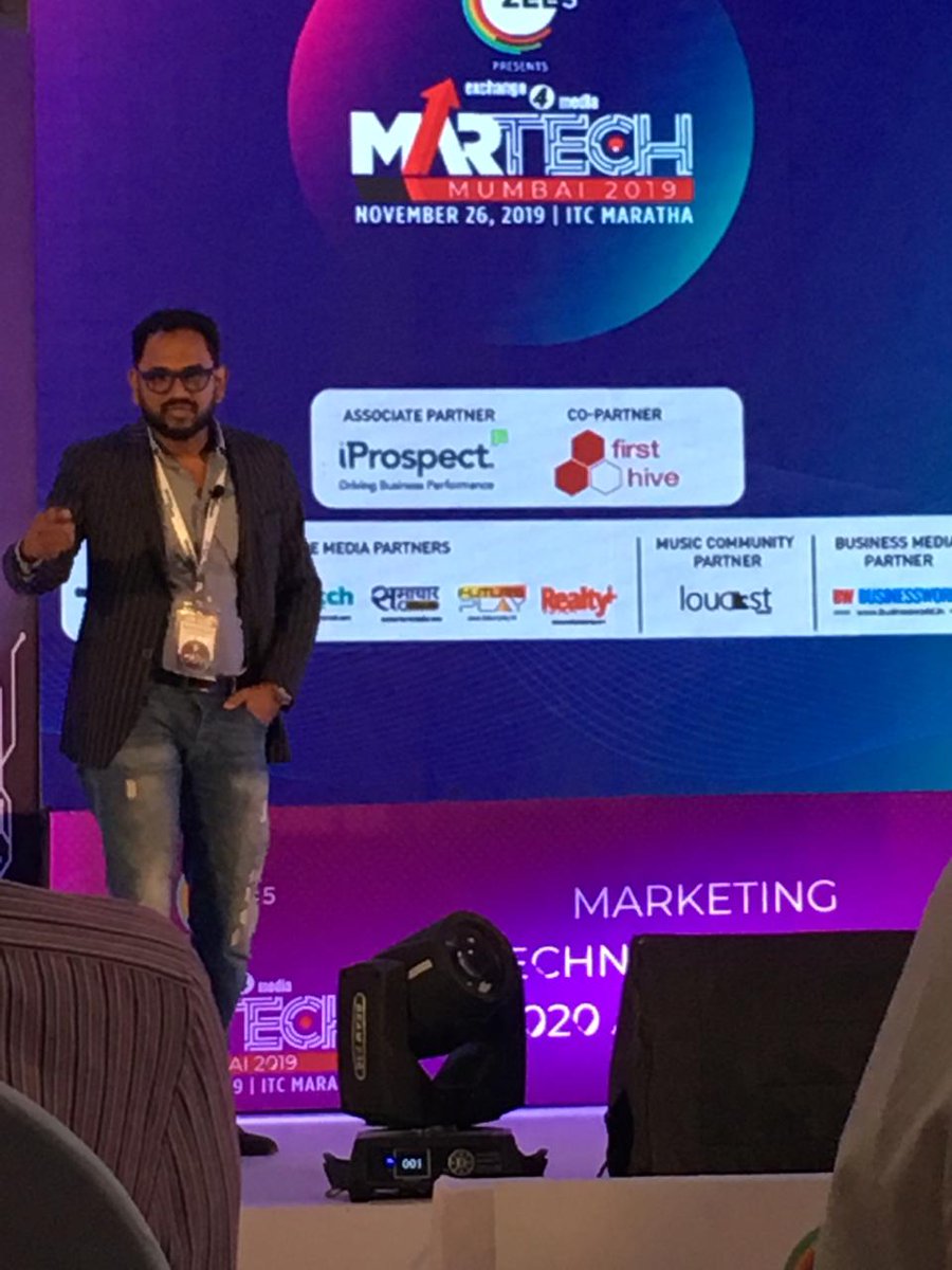 XeniumDigital's tweet photo. A power-packed presentation by Parveez Nasyam at Martech, gave the crowd an insight of the marketing possibilities that immersive media can have for their brand.
#ExperientialMarketing #MartechMumbail #Exchange4Media #ParveezNasyam #XeniumDigital https://t.co/td7ASEH7JR