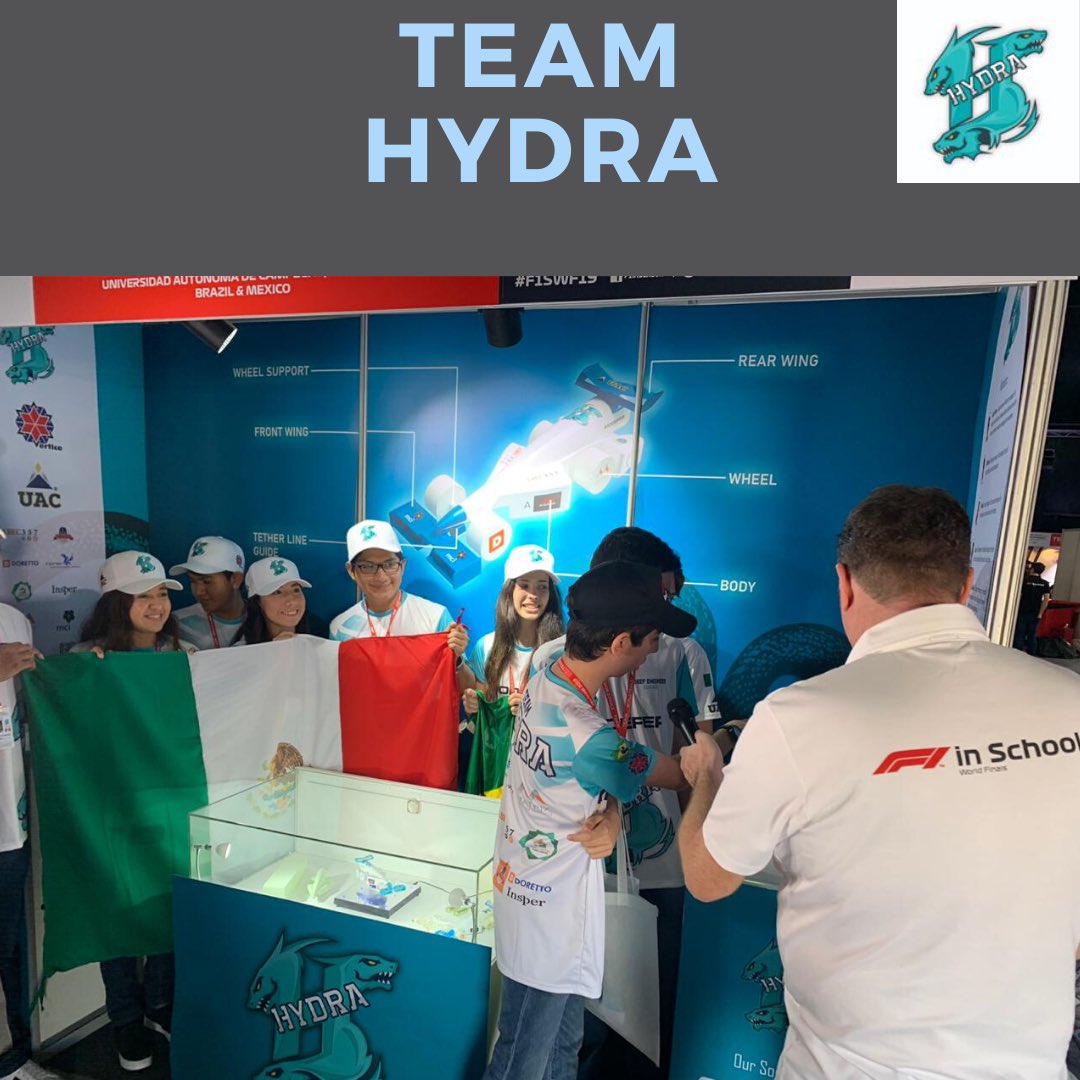 teamhydra_brmx's tweet photo. 🇬🇧| Day three✔️
🇧🇷| Terceiro dia✔️
🇲🇽| Tercer día✔️
#f1inschools #formula1 #brmx #teamhydra https://t.co/FKrQwl5TQl