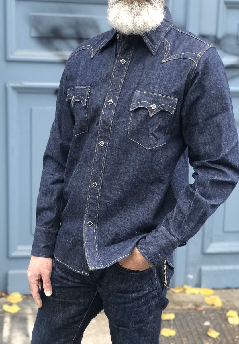 SAMURAI JEANS サムライジーンズ デニムウエスタンシャツ カモメ SAMURAI JEANS サムライジーンズ デニムウエスタンシャツ カモメ