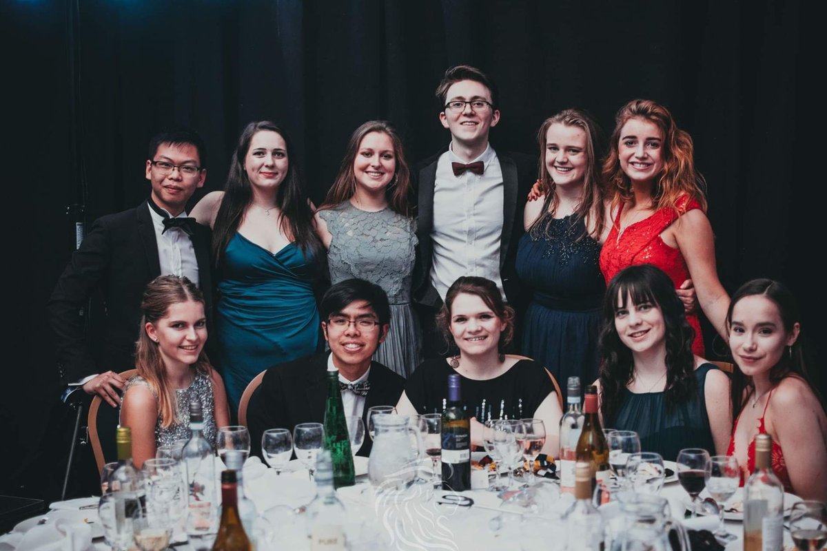 hatfieldjcr's tweet photo. Behind the scenes: Your JCR Exec letting loose at the Michaelmas Ball after helping set up! A wonderful evening brought to the college by the Events Team, the College Catering Team, and @kinkyjeffdurham  #AllOneHafield #itwouldberudenotto https://t.co/nlemGAgoSb
