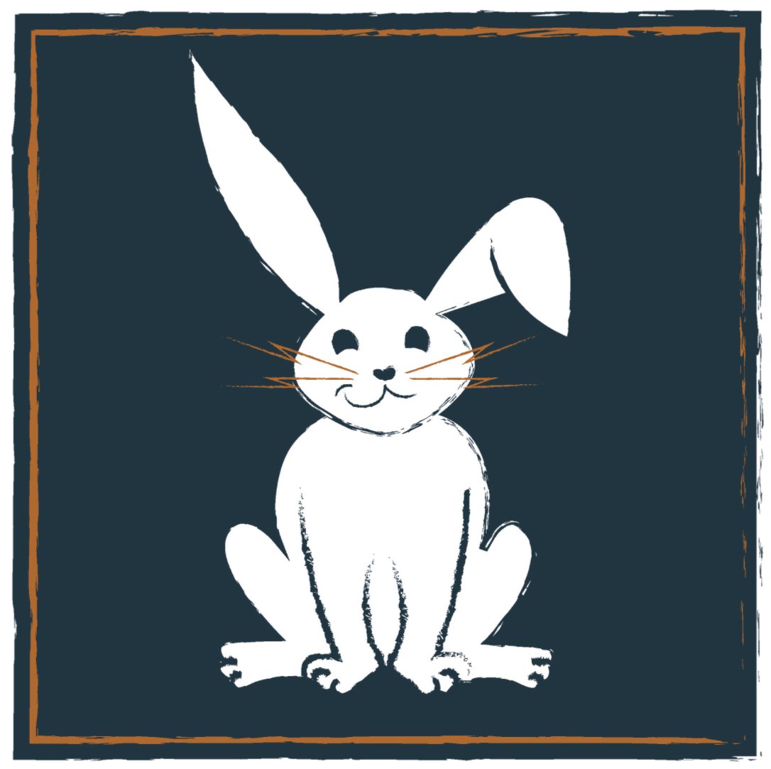 Over the past year I've been doing design work for a local record shop. Meet the face of White Rabbit Coffee sold by <a href="/epalace_records/">ElectricPalaceRecords</a> in Tenterden! (That's right, a record shop that also sells coffee!) 

You can see more of my designs here: 

emilyhocking.co.uk/branding-t-tra…