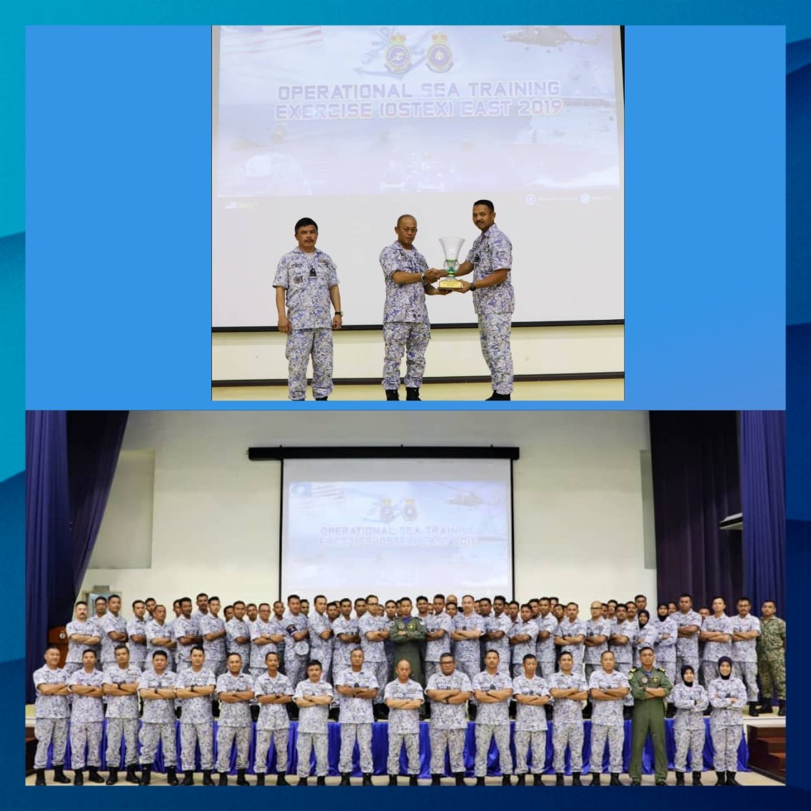 "The journey is never ending. There's always gonna be growth, improvement &amp; adversity.Take it right &amp; continues grow".

OSTEX East 2019 selesai dengan jaya &amp; selamat melabuhkan tirai dengan rasminya.
Armada Siaga,TLDM Perkasa!
#PRIDE
<a href="/sabrizali/">sabri zali</a> <a href="/SyedZahrulPutra/">SyedZahrulPutra</a> <a href="/reza_azeranil63/">reza</a>