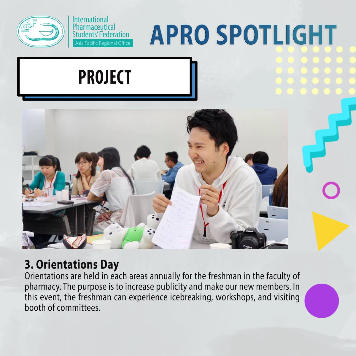 IPSFAPRO's tweet photo. Each committee has many activities which are held in many regions, Tohoku, Tokyo, Tokai, Osaka and Kyushu.
#APROSPOTLIGHT
#MemberOrganisationBranding
#APSJapan
#IPSFAPRO
#IPSForg https://t.co/uYmvUrPFQF