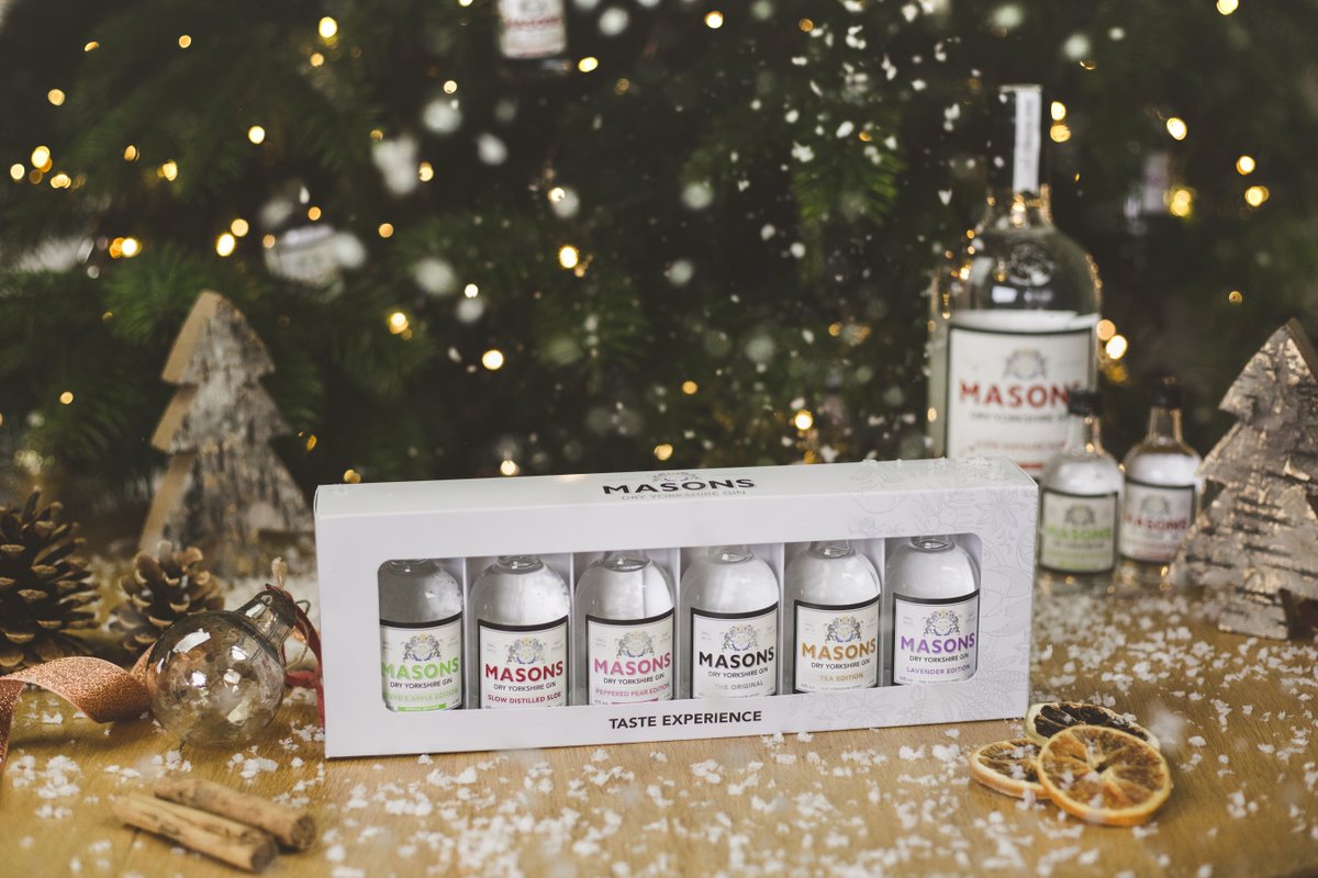 It's Day 2 of our #Deliciouslyorkshire Advent Giveaway and next up is a Masons Taste Experience Set. To be in with a chance to #win simply follow <a href="/MasonsGin/">Masons of Yorkshire</a> and retweet! #DYFestive #yourewelcome