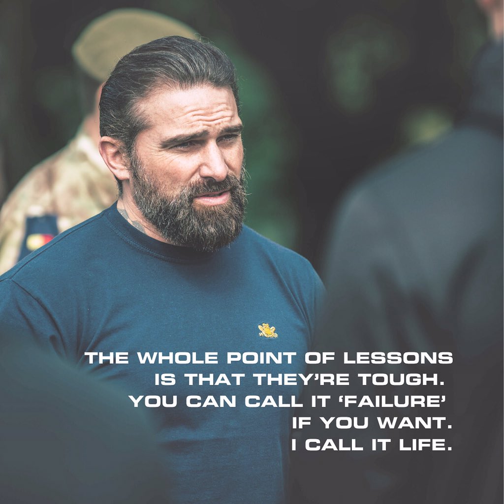 Success or failure is not black &amp; white. Things haven’t gone as hoped? Doesn’t mean you’ve lost! There are people who’ve served 30 yrs in prison or suffered from paralysis who wouldn’t change a thing. Why? They’ve become better people as a result of their trials 💪🏻
#TheFearBubble